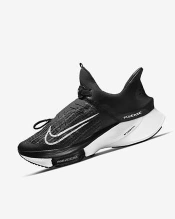 Nike Air Zoom Tempo NEXT% FlyEase Negros Blancos Negros Blancos | MX 3058